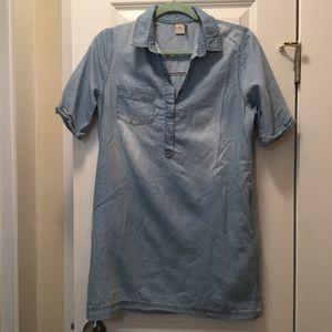 Paper Crane Tencel Shirt Dress